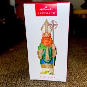 2022 Hallmark Keepsake Christmas Ornament Saint Patrick NIB